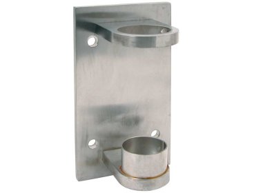 Support pour poteau main courante inox