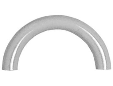 Poignée nylon gris clair entraxe 64 mm Ø 9 mm