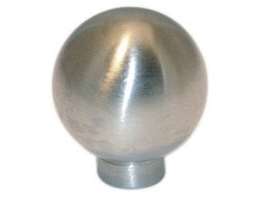 Bouton boule inox brossé Ø 25 mm