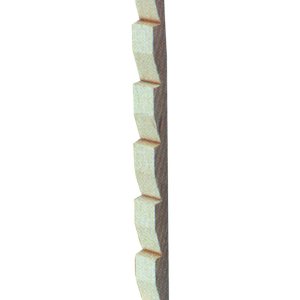Crémaillère hêtre en applique longueur 1,50 m