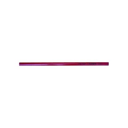 Crayon de menuisier ou charpentier rouge, rectangulaire longueur 300 mm